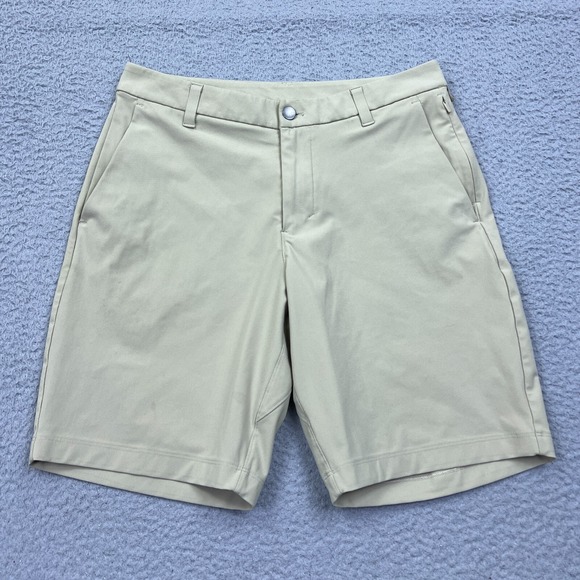 Lululemon Commission Classic-Fit Short 9" Mens 31 Warpstreme Tofino Sand M7AK3S - Picture 1 of 10